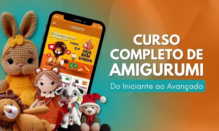 Curso de Amigurumi: Mais de 5MIL Receitas Lucrativas